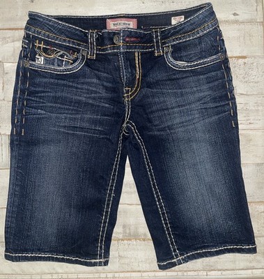 MEK  Women s New York Dark Blue Bermuda Short Size 28