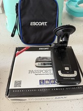 Escort Passport MAX 2 Radar Detector GPS Bluetooth Used Working 