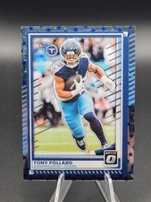 2025 Donruss Optic Tony Pollard Stars Emoji Prizm Titans