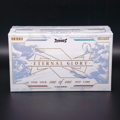 Card Fun Marvel Rivals Official 2026 Eternal Glory Hobby Box Factory Sealed