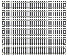 Atlas HO Scale Code 100 9 Straight 6-Pack Mod...