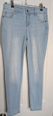Old Navy Super Skinny Super Ajuste Light Denim Jeans Mid Rise. Size 2