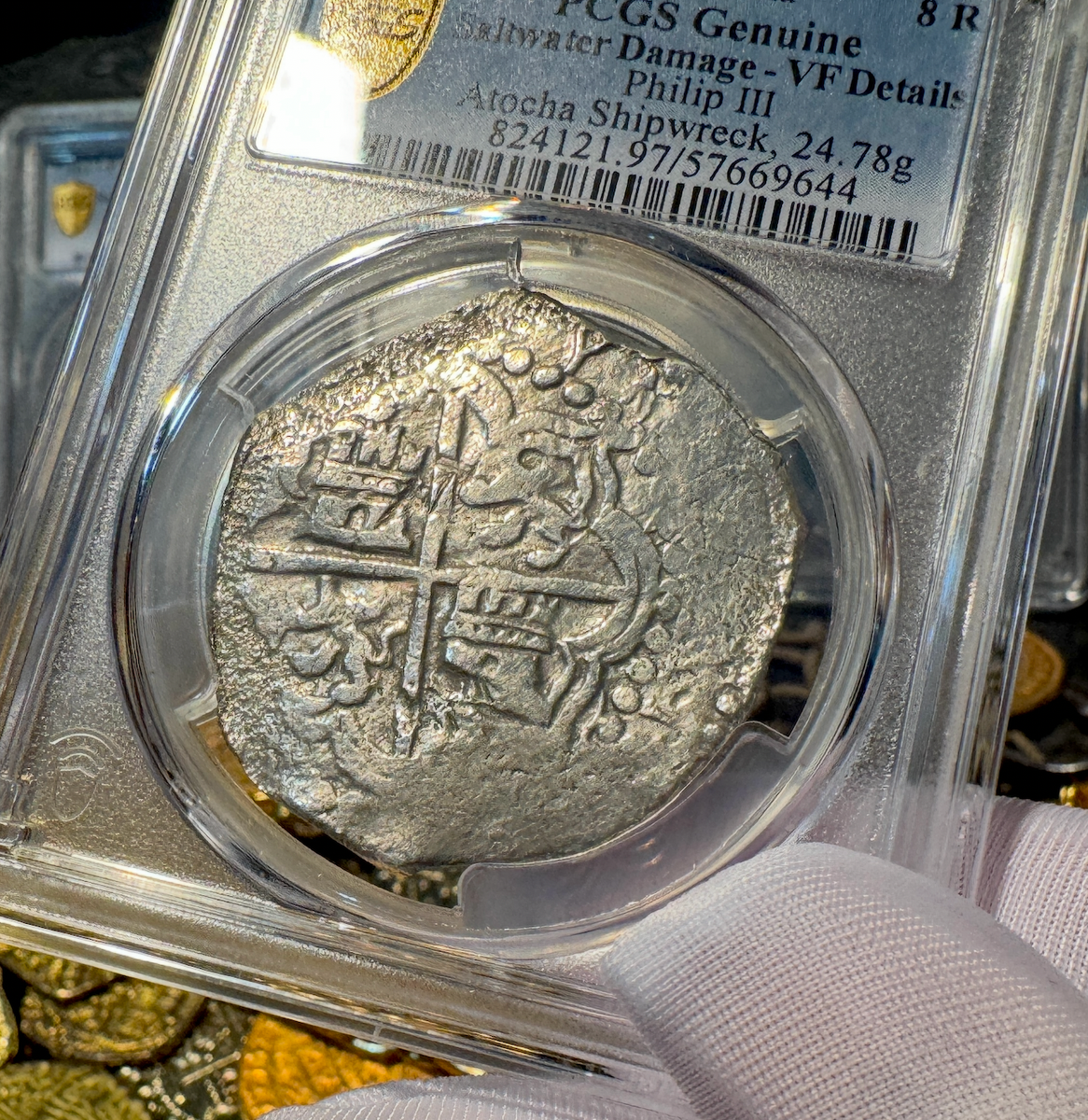 ATOCHA 1622 SHIPWRECK in FISHER RESEARCH DATABASE* Grade 1 BOLIVIA