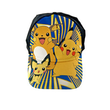 Pokemon Pikachu Raichu Pichu Baseball Hat SnapBack Youth OSFM
