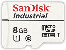 SanDisk Industrial MLC MicroSD SDHC UHS-I Class 10 SDSDQAF3-008G-I with SanDisk