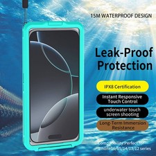 Universal Underwater Shockproof Waterproof Dustproof Snowproof Phone Case Cover