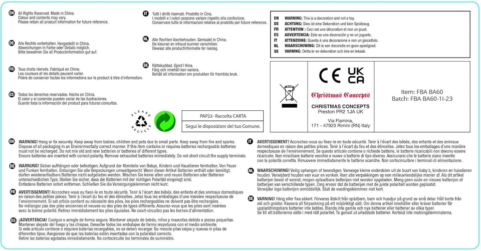 Pack de 25 Mini Adornos Árbol de Navidad 25mm Brillante Mate Brillo Decorado Foto 2 de 4