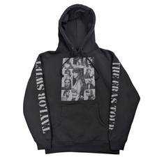 Taylor Swift The Eras Tour Official Hoodie Size Small Concert Merch Black Fleece