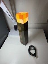 Minecraft Led Torch Lamp Rechargeable