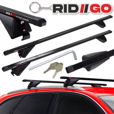 RIDIGO STEELBAR Stahl schwarz Dachträger für Kia Ceed CD Kombi (SW) (2018-2024)