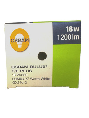 Osram Dulux T/E 18w 830 4pin as (GE Biax T/E)