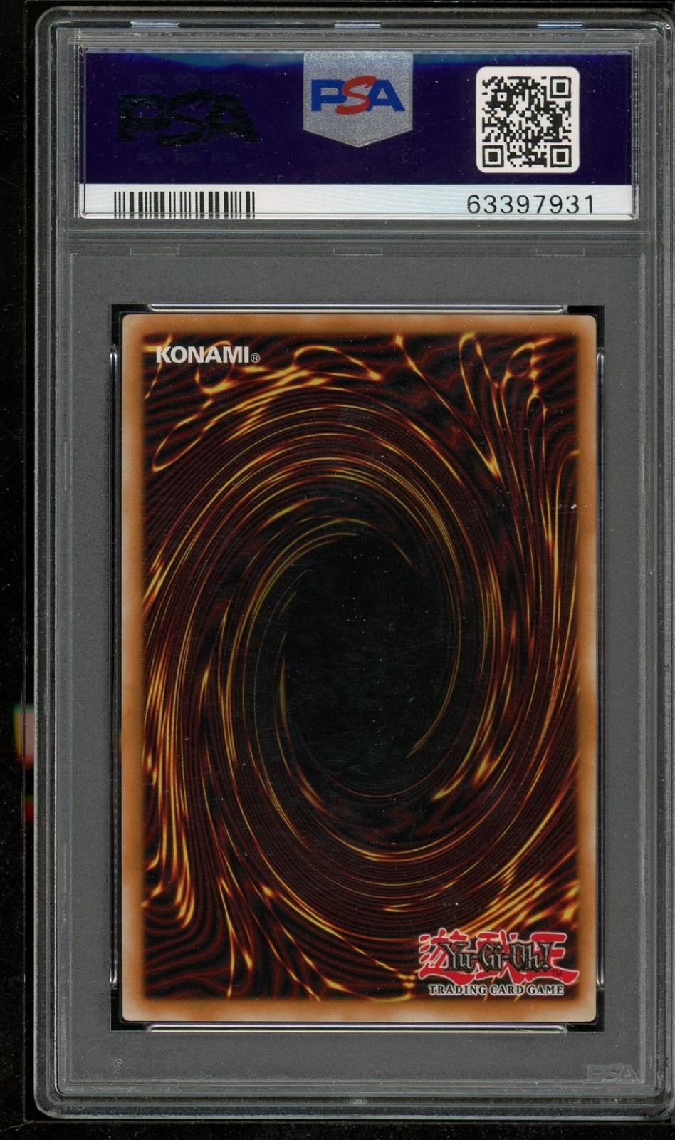 Number 107 Galaxy-Eyes Tachyon Dragon LTGY-EN044 1st Ed Ghost Rare Yugioh PSA 7 view 2