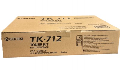 Kyocera Mita TK-712 TK712 Black Toner Cartridge 1T02G10US0 FS-9130 FS-9530 NEW