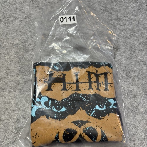 Vintage HIM Band T Shirt Mens Large Black Heartagram Graphic Music Bam CKY Y2K - Picture 8 of 8