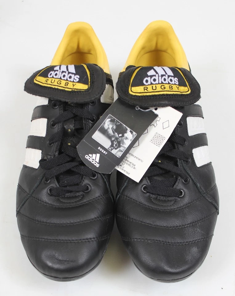 RARE Size 10 Vintage Adidas BAA BAA Soft Ground Rugby Boots 383135