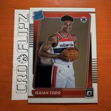 2021-22 Panini Donruss Optic Isaiah Todd Rated Rookie #187 Washington Wizards