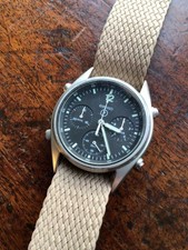 SEIKO PILOTS WATCH - 1989 RAF Gen 1 Chronograph 7A28-7120 , British Military