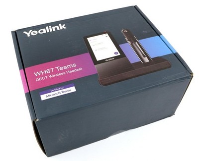 Yealink WH-67 Teams - DECT Wireless Headset- Optimiert für Microsoft Teams- OVP