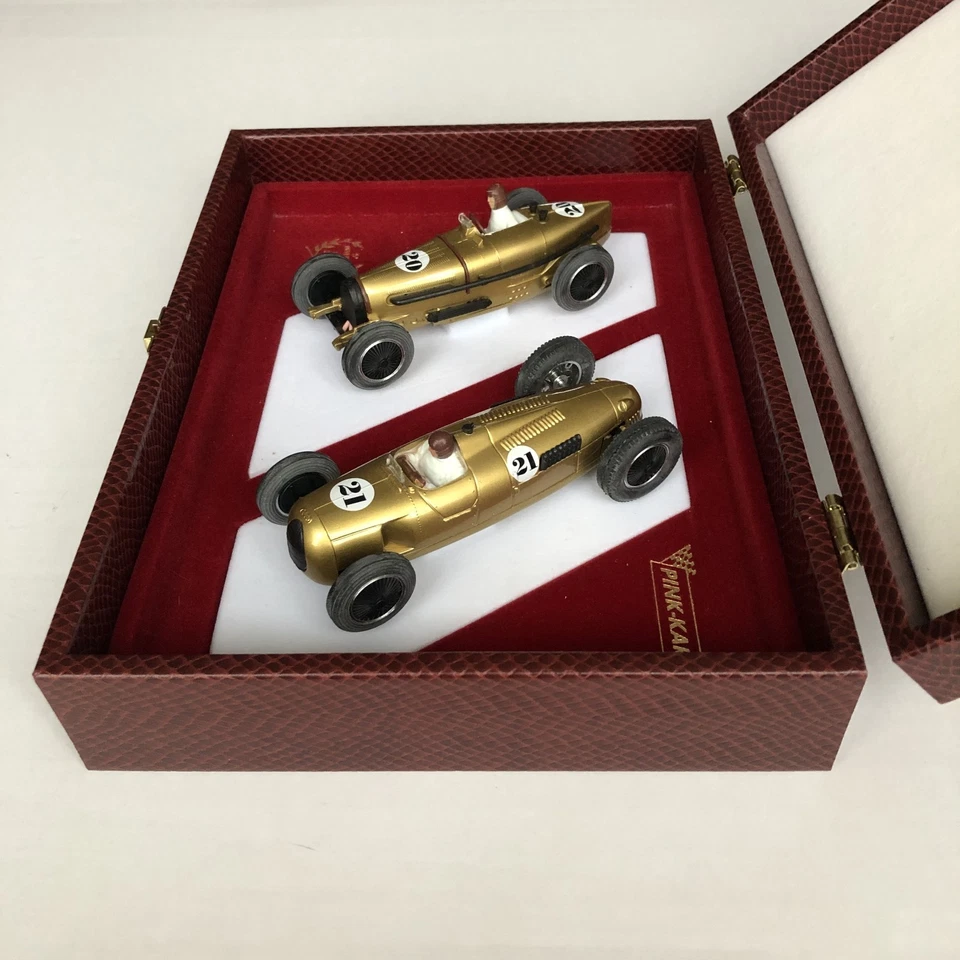 Juego Bugatti Tipo 59 Oro Kar Rosa y Auto Union - Imagen 3 de 4