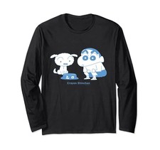 Crayon Shin-chan Shin-chan is with Shiro Long Sleeve T-Shirtfrom JP