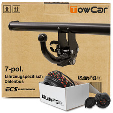 Für Audi Q7 15- 4MB/ 4MG TowCar Anhängerkupplung abnehmbar & 7poliger E-Satz Kit