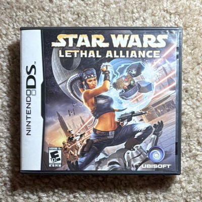 Ubisoft Star Wars: Lethal Alliance w/ Case Nintendo DS E10+ NTSC-U/C 2006
