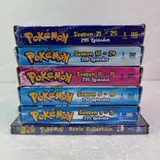 POKEMON SERIES Season 1-25  21 Movies DVD USA English Version All Region