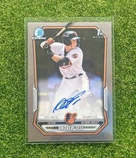 ANDREW TESS 2026 Bowman BASE Chrome AUTOGRAPH  1st Bowman