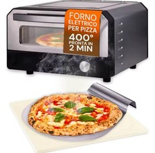 FORNO PER PIZZA 400 450 Cº INCLUSA PIASTRA PIETRA E PALA Professionale