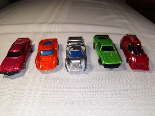 VINTAGE RED LINE HOT WHEELS SIZZLERS LOT OF 5 UNTESTED