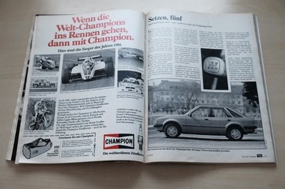 Auto Motor Sport AMS 08/1982 Ford Escort 1.6 L mit 79PS im TEST auf 3 Seiten
