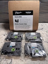 NEW - Brother 4pack P-touch TZe-231 Laminated Label Maker Tape 1/2" x 26-2/10'