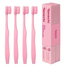 Max Extra Soft Toothbrush for Adults with Sensitive Gums, Soft Bristle Toothb...