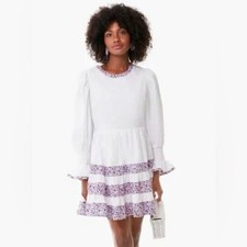 Tuckernuck x Pomander Place | Purple Floral Tiered Fran Mini Dress Plus Size XXL