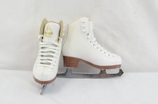 Jackson Artiste JS1791 Girl's Figure Skates Size Youth 11 White 3914 