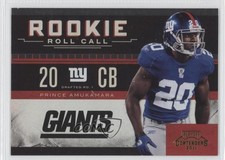2011 Playoff Contenders Rookie Roll Call Gold 42/100 Prince Amukamara #23 z6b