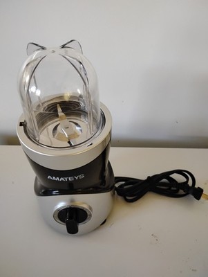 Amateys Personal Blender for Shakes and Hand Blender, Black Sliver Free Ship