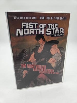 #ad Fist of the Northstar The Movie DVD Discotek Eastern Star 1986 $54.88
