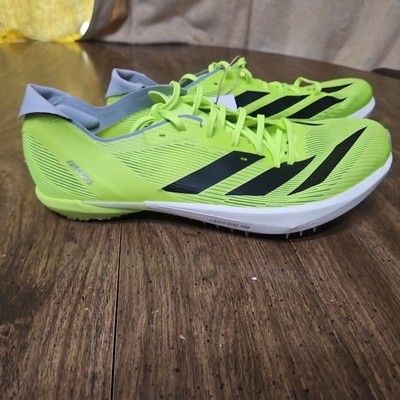 Adidas Adizero Ambition Track Spikes Lucid Green Men Size 8.5 New IH5798