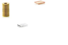 MANN-FILTER Inspektionspaket Filtersatz L Filtereinsatz Partikelfilter für OPEL