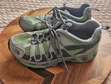 The North Face Boys "Garcons" UltrATAC 2X Hiking Shoes Green Size 3