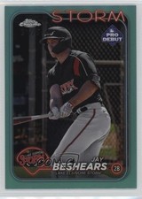 2024 Topps Pro Debut Chrome Aqua Refractor 34/75 Jay Beshears #PDC-130 10ek