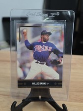1991 Leaf BC-5 Willie Banks Gold Leaf Rookies