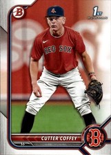 2022 Bowman Draft #BD-200 Cutter Coffey Boston Red Sox