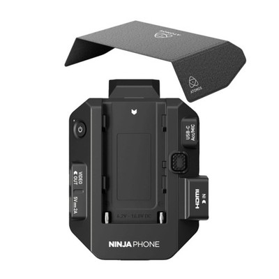 Atomos Ninja Phone for Video Professionals Atomos Black Sunhood Bundle PRO