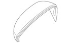 Genuine Volkswagen Mirror Cover 2GJ-857-538-9B9