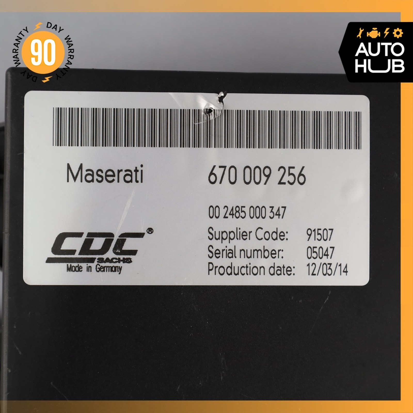 Maserati Quattroporte M156 Suspension Control Module Unit 670009256 OEM