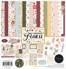 Carta Bella Collection Kit 12"X12"-Pressed Floral