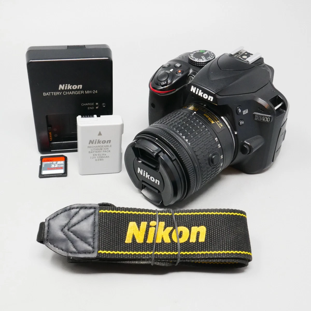 Nikon D D3400 Digital SLR Cameras for sale | eBay