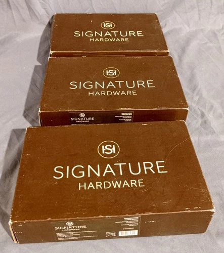 Lot Of 3 Signature Hardware Shower Hose Matte Black - Picture 1 of 2